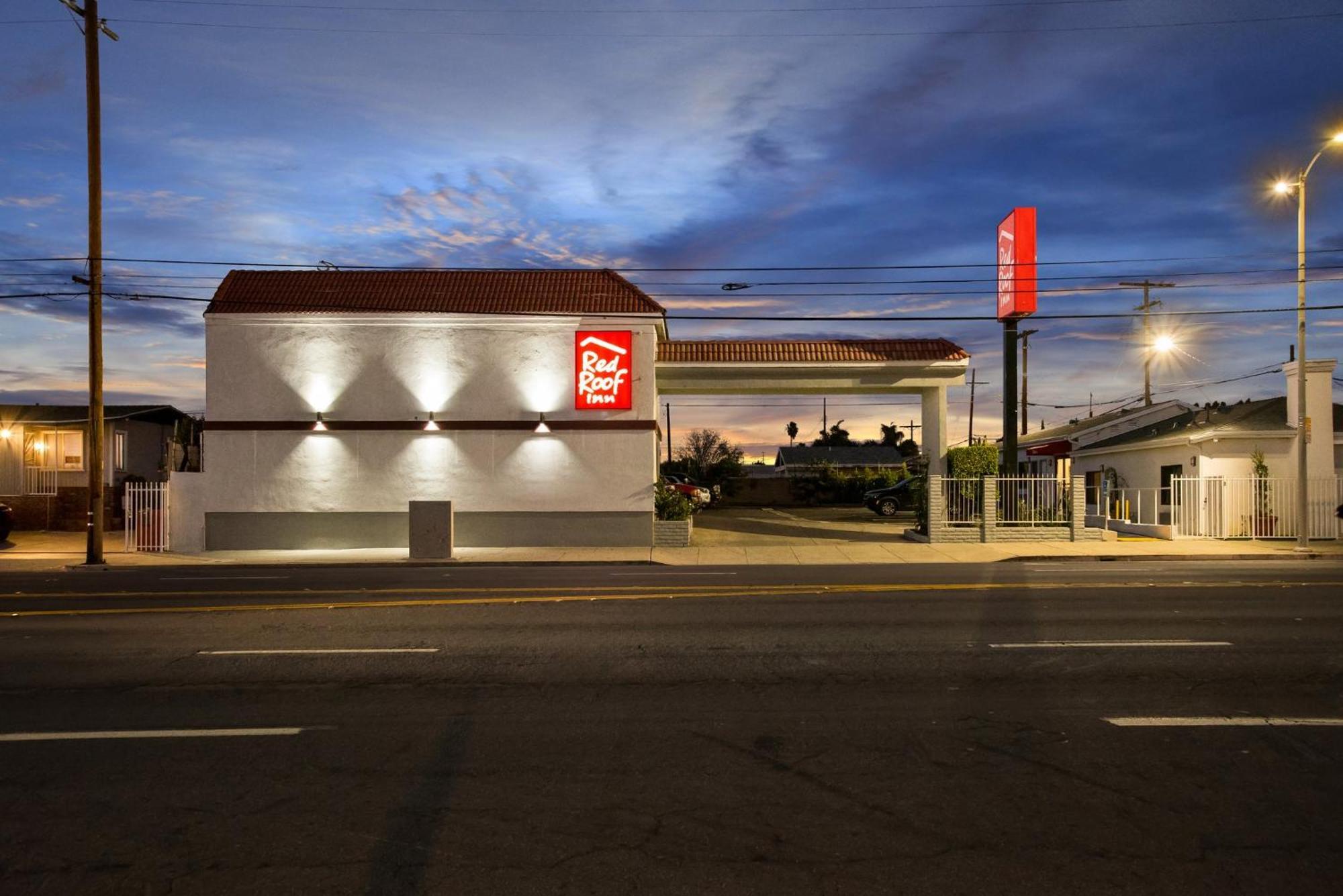 Red Roof Inn Carson - Wilmington, Ca 洛杉矶 外观 照片