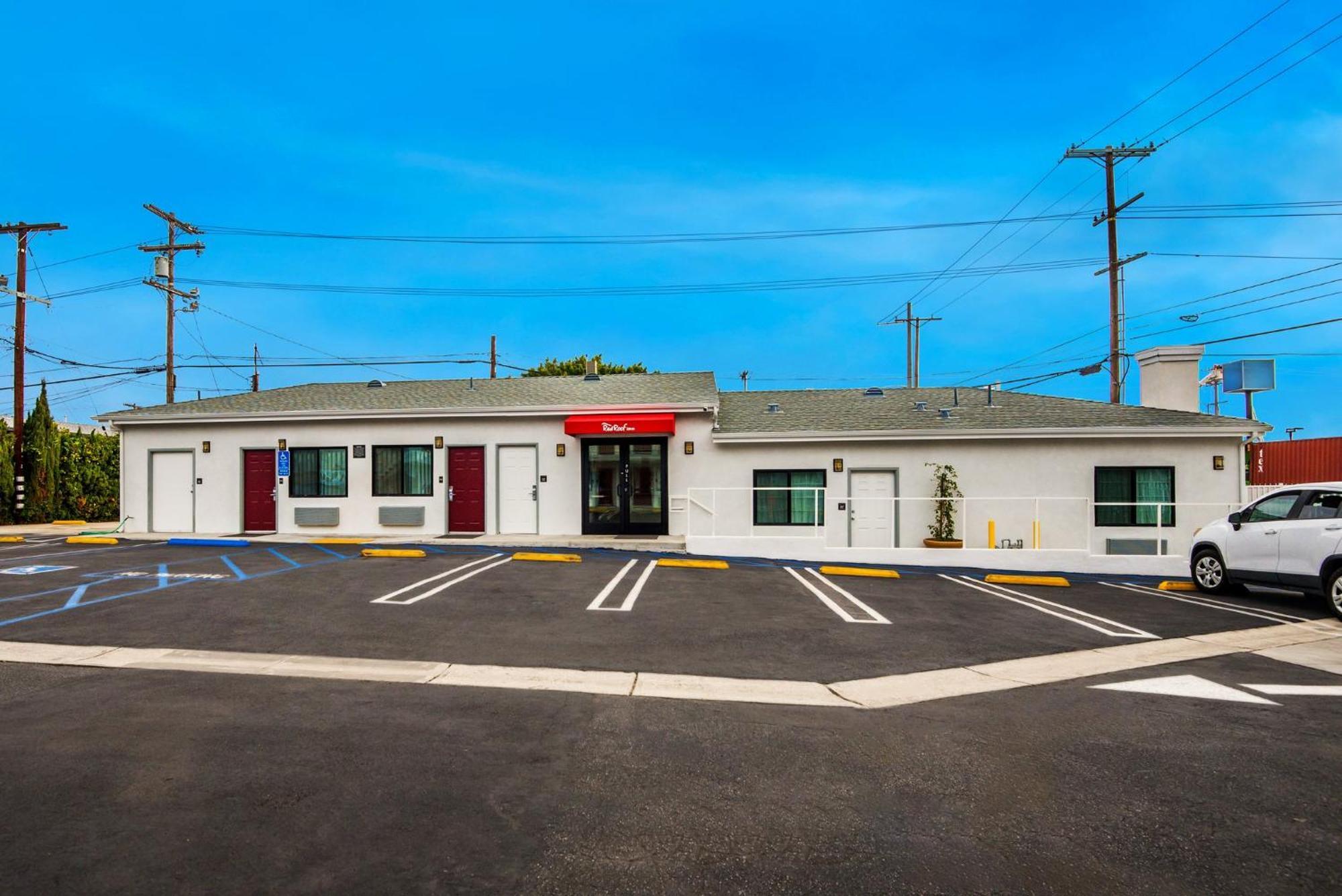 Red Roof Inn Carson - Wilmington, Ca 洛杉矶 外观 照片